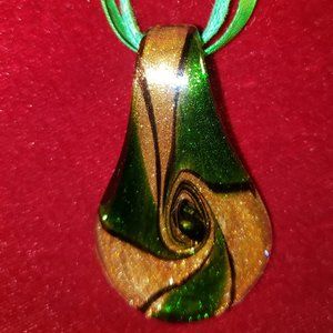 Italian Murano Glass Necklace.